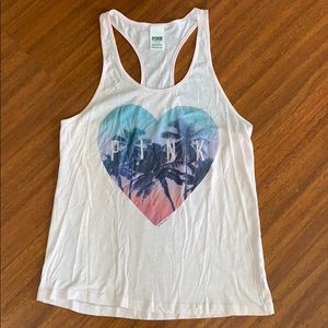 PINK tank top size small